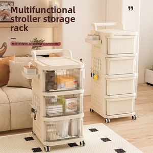 SilverJet Export, carrito de almacenamiento al por mayor, mesita de noche extraíble móvil, armario de almacenamiento de aperitivos y verduras - Product Image 3