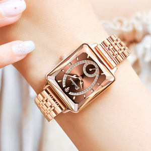 Binbond N105 <span class=keywords><strong>105</strong></span> Orologio da Polso da Donna alla Moda con Movimento al Quarzo, Lussuoso in Acciaio Inossidabile, Impermeabile ed Elegante - Product Image 4