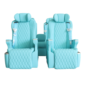 Asientos de Auto Reclinables de Lujo <span class=keywords><strong>Wang</strong></span> <span class=keywords><strong>Zhi</strong></span> Xing Vip, Modificados en Cuero Impermeable para Sprinter Alphard - Product Image 1