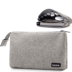 Canvas Storage Bag Minimalist Zipper Pouch Portable Organizer for Travel B2B Wholesale - Product Image 1