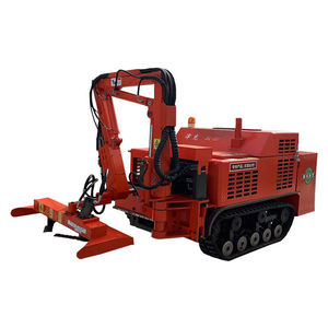 NOUVEAU Tracteur à chenilles robotisé télécommandé avec moteur diesel quatre cylindres pour la coupe de l'herbe, la tonte de pelouse, l'élagage de jardin et la foresterie - Product Image 1