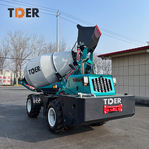 TDER Zelfladende Mobiele Planetaire Diesel Betonmixer Aanhangwagen 2,6m³ Cbm Transport Moddermixer Machine <span class=keywords><strong>Truck</strong></span> Met Pomp - Product Image 4