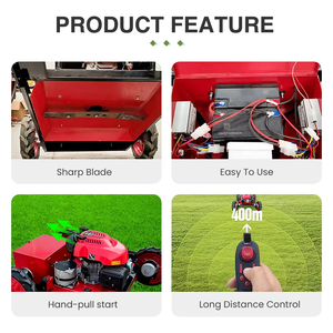 Équipe professionnelle d'expédition transfrontalière, petites tondeuses à gazon RC, <span class=keywords><strong>tondeuse</strong></span> à gazon télécommandée - Product Image 4