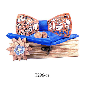 <span class=keywords><strong>Noeud</strong></span> papillon en <span class=keywords><strong>bois</strong></span> de haute qualité avec ensemble de broches pour hommes Noeuds papillon en <span class=keywords><strong>bois</strong></span> pour hommes pour cadeau de mariage - Product Image 4