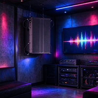 Sistem Audio Bar KTV GEHR K6 Speaker Sistem Audio Dengan Amplifier