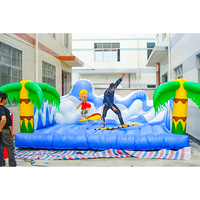 Gonflable passionnant surf machine planche de surf mécanique simulateur de snowboard