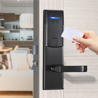 Cerradura Inteligente RFID de Acero Inoxidable Duradera para Puertas de Madera con Almacenamiento en la Nube y Sistema de Control de Acceso SDK T57