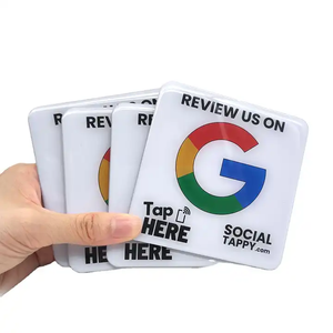 Printable <strong>Goog</strong>-le Review Card NFC213 Epoxy Tap TikTok/Facebook Card for Restaurant - Product Image 4