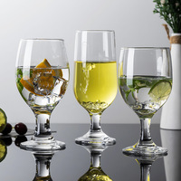 Clair 13.5 oz cristal gobelet à eau verre tige eau verres à boire pour jus vin bière thé lait boissons froides boissons