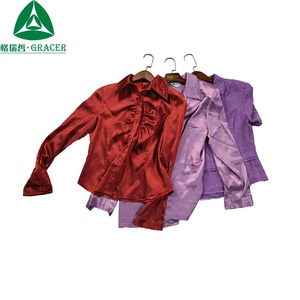 Ropa de verano de segunda mano para mujer, ropa y <span class=keywords><strong>zapatos</strong></span> usados para mujer, incluidas camisas en fardos del Reino Unido - Product Image 4