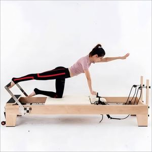 Máquina de Pilates Reformer de Madera de Alta Calidad para el Hogar, Reformer de Pilates de Roble, Equipo de Pilates Reformer de Madera de Arce - Product Image 3