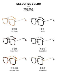 <span class=keywords><strong>Gafas</strong></span> fotocromáticas cuadradas de gran tamaño para hombre, montura colorida, estilo Retro, a la moda, para exteriores, 16006 - Product Image 6