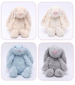 Toptan yüksek kalite süper yumuşak doldurulmuş hayvan tavşan oyuncak sevimli paskalya uzun kulak <span class=keywords><strong>Bunny</strong></span> tavşan peluş oyuncak için çocuklar için doğum günü hediyesi - Product Image 6