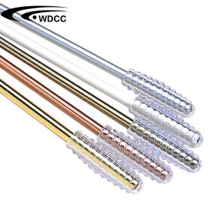 Bâton de tirage de rideau en aluminium personnalisé pour tringle à rideau traversante - Product Image 2