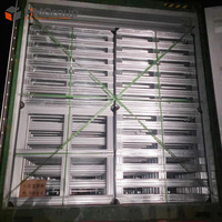 Palette en acier galvanisé empilable robuste pour le stockage