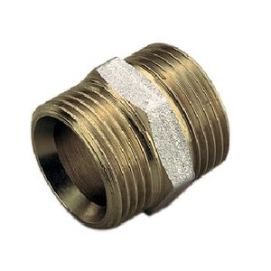 Conector Doble Recto Tiemme 3/4 X 18 mm para Mangueras de Plomería - Product Image 1