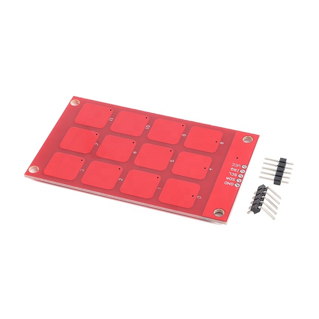 MPR121 Capacitive Touch Keypad Sensor Module with I2C Interface and 12 Buttons MPR121 Capacitive Keypad for Arduino