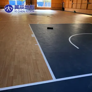Shijiazhuan campo de basquete, campo de basquete interno multiuso esportivo