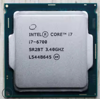 Unité centrale de traitement (CPU) d'ordinateur I7-6700 (i7 6700) 3,4 GHz, processeur LGA 1151 ; 65 W, 8 Mo de cache, 3,4 GHz (Turbo jusqu'à 4 GHz)
