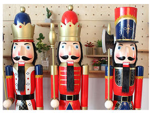 SW-283 Grand Géant de Noël Ornements en Bois <span class=keywords><strong>Casse</strong></span>-<span class=keywords><strong>Noisette</strong></span> Décorations <span class=keywords><strong>Soldat</strong></span> <span class=keywords><strong>Casse</strong></span>-<span class=keywords><strong>Noisette</strong></span> en Bois de Taille Réelle 6 Pieds - Product Image 6