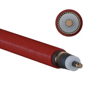 18/30kv n2xsy 240mm 300mm cooper 100% Red Sheath Power Cable