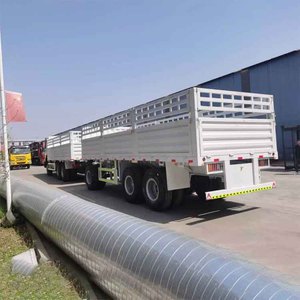 30 Ton Sinotruk Howo 400pk Bord Hek Staak Vrachtwagen Gehaakte Aanhangwagen <span class=keywords><strong>Tandem</strong></span> Voor Goederenvervoer Vrachtauto - Product Image 3