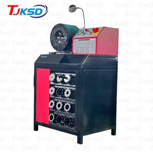 Máquina Prensadora de Mangueras Hidráulicas de Goma de 1/4 2\" 6\" con Pantalla Táctil Personalizada, Máquina Engarzadora de Mangueras Industriales de Alta Presión - Product Image 4