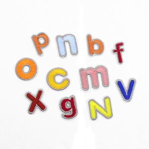 Parches de Letras Personalizados de Doble Capa de 5.5cm para Toallas, Parche Bordado del Alfabeto Inglés, Etiquetas Multicolores para Ropa - Product Image 3
