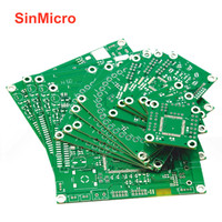 Pièces électroniques, assemblage de circuits imprimés multicouches, finition de surface ENIG Eagle, circuit de commande de bouton d'ascenseur, soudure verte, OEM PCBA