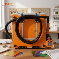 Machine de nettoyage au laser pulsé portable refroidie par air 200W, nouveau design en forme de valise, pour l'élimination de la rouille, le décapage de la peinture, l'aluminium, le métal, le bois, la pierre