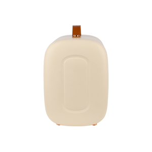 Réfrigérateur de beauté à affichage numérique à lumière LED portable au design rétro beige Offre Spéciale Mini réfrigérateur de maquillage cosmétique 5L - Product Image 4