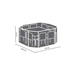 Housse d'extérieur Perel pour ensemble de jardin octogonal - Product Image 1