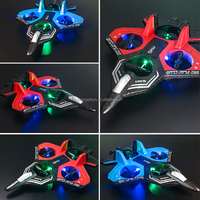 LK Toys 2.4G Télécommande 4 Canaux 6 Axes Gyroscope RC Avion en Mousse RC Fighter Jet avec Lumière LED pour Jouets de Plein Air