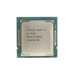 Intel processador de desktop, processador de desktop intel core i3-10105 comet lake quad-core 3.7 ghz lga 1200 65w