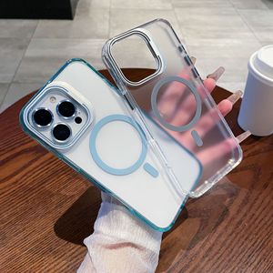 Funda para iPhone 17 Pro Max, transparente, con soporte magnético para lentes, película protectora para lentes, funda completa anticaídas - Product Image 1