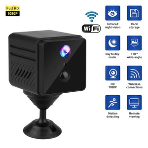 Mini caméra de sécurité portable sans fil 1000mAh CMOS <span class=keywords><strong>HIDVCAM</strong></span> 2.4G WiFi USB 1080p Intérieur Extérieur Cloud ODM OEM - Product Image 1