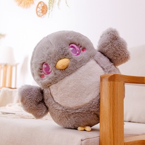 Mignon <span class=keywords><strong>Seins</strong></span> En Peluche Animal Jouets Dessin <span class=keywords><strong>Animé</strong></span> Oiseau Jouets pp Coton En Peluche Décoration De La Maison Cadeaux Pour Enfants - Product Image 2