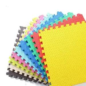 Sansd Custom Size High Density Interlocking Puzzle Mat 24 Inch Thick Eva Foam Exercise Gym Flooring Black Foam Tiles