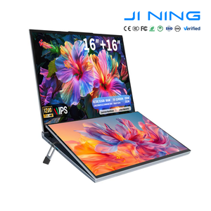 โน้ตบุ๊คจอคู่ New Core I5 12450h ขนาด 16 นิ้ว ความละเอียด 1920x1200 แรม 16GB SSD 512GB ระบบปฏิบัติการ Windows 11 ภาษาอังกฤษ สำหรับธุรกิจ ตัวเครื่องโลหะ - Product Image 1