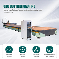 Routeur CNC intelligent haute vitesse pour le travail du bois, machine de fraisage, de découpe et de perçage pour panneaux de portes et meubles sur mesure