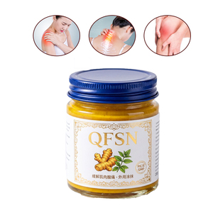 Crema Herbal <span class=keywords><strong>de</strong></span> <span class=keywords><strong>Jengibre</strong></span> para el Dolor, Ungüento Calmante <span class=keywords><strong>de</strong></span> Larga Duración para el Dolor Crónico, 200g, Marca QFSN - Product Image 4