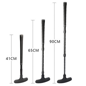 CÓMO VERDADERO Putter <span class=keywords><strong>de</strong></span> palo <span class=keywords><strong>de</strong></span> <span class=keywords><strong>Golf</strong></span> portátil <span class=keywords><strong>de</strong></span> pequeño volumen Eje <span class=keywords><strong>de</strong></span> aleación <span class=keywords><strong>de</strong></span> aluminio Longitud ajustable Putter para niños Adolescente Junior - Product Image 3