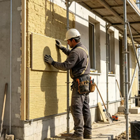 Rock Wool Board for Exterior Wall Insulation, ASTM E84