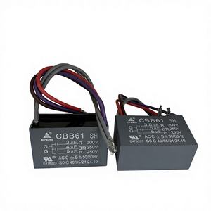 Epers CBB61ฟิล์มโพรพิลีน5สาย3 + 4 + 5uF 250V AC ตัวเก็บประจุความ<span class=keywords><strong>ป</strong></span>ลอดภัยอีพ็อกซี่บรรจุภัณฑ์ CUL TUV ได้รับการรับรอง50/60Hz สำหรับ - Product Image 4