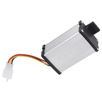 Convertisseur de tension DC-DC pour scooter électrique, véhicule 36V-72V vers 12V, adaptateur robuste, performance stable, garantie 1 an
