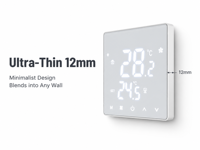Interruptores de Pared Inteligentes con Control Remoto por WiFi a través de la Aplicación Tuya, Monitoreo de Energía, Control de Temperatura para el Hogar Inteligente