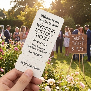 <span class=keywords><strong>Carte</strong></span> de remerciement personnalisée en papier semence plantable pour mariage, avec impression sur mesure - Product Image 3