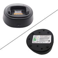 Chargeur WPLN4137 avec prise US et EU pour Motorola CP200 CP200D GP3688 GP3188 Talkie-walkie – Remplacement du chargeur original WPLN4138 avec support