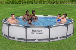 <span class=keywords><strong>Piscina</strong></span> Familiar Elevada Best Way Steel Pro MAX 56416, <span class=keywords><strong>3.66</strong></span> m <span class=keywords><strong>x</strong></span> 76 cm - Product Image 4