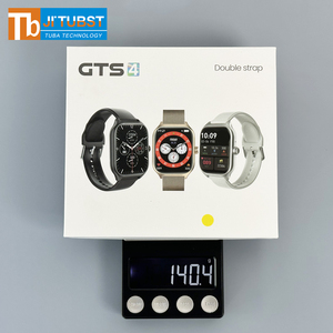 Gts4 giá rẻ <span class=keywords><strong>Android</strong></span> reloj Smartwatch Montre connecte Dây đeo bằng thép không gỉ GTS 4 thời trang Relojes thông minh đồng hồ 2024 cho nam giới phụ nữ - Product Image 4